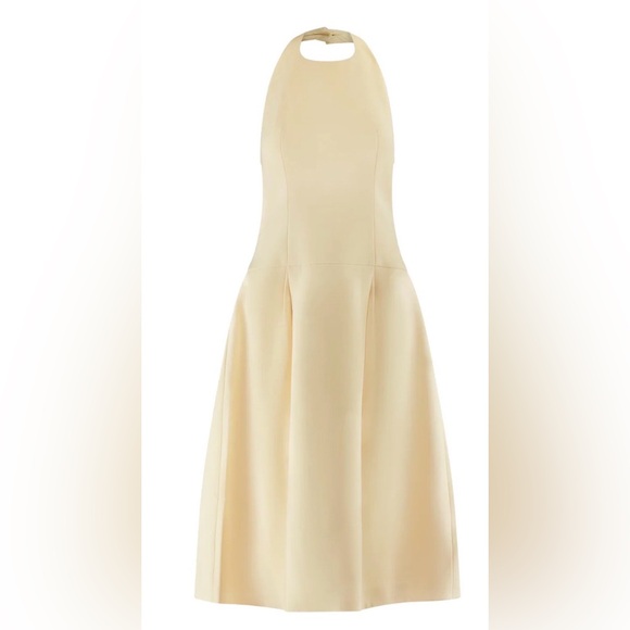 Odd Muse Hem Midi Dress Size M Color Lemon NWT - Picture 5 of 8